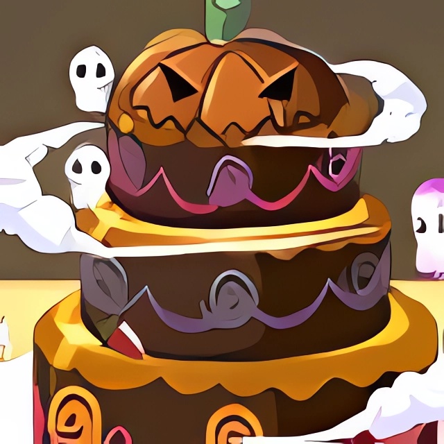 Chơi game Bánh ngọt Halloween 1