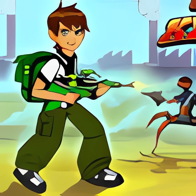 Chơi game Ben 10 vs Alien