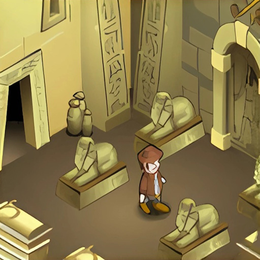 Chơi game Bí ẩn kim tự tháp