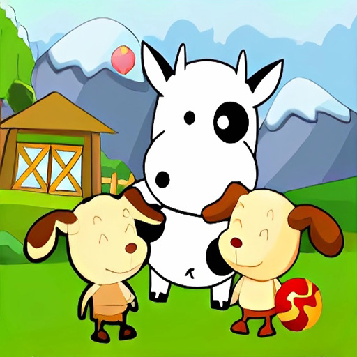 Chơi game Bò con chơi bóng