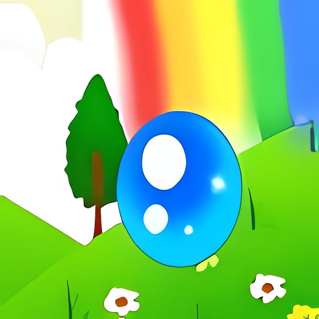 Chơi game Bong bóng cầu vồng