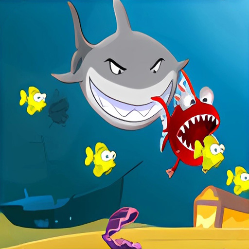 Chơi game Cá lớn nuốt cá bé 4