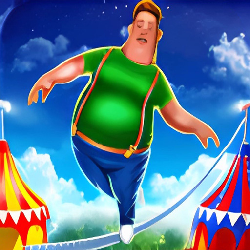 Chơi game Chàng mập làm xiếc