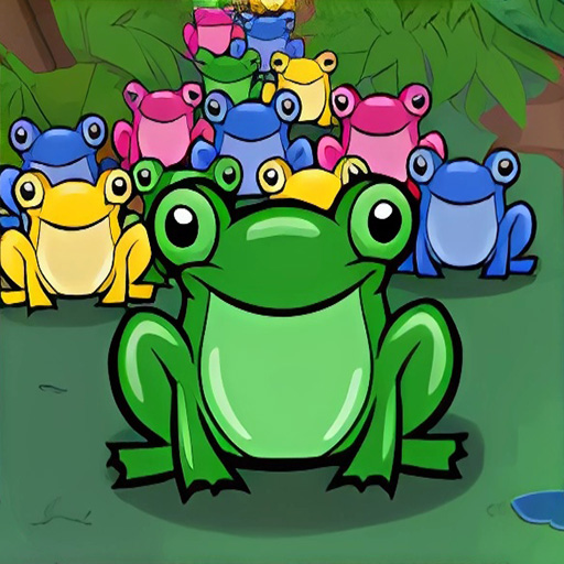 Chơi game Đấu trí cùng ếch
