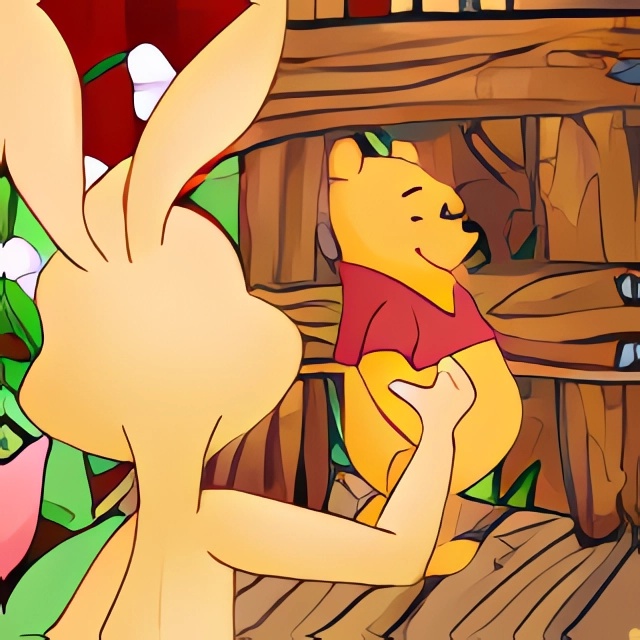 Chơi game Điều khiển gấu Pooh