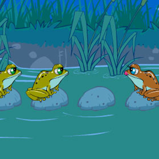 Chơi game Ếch xếp hàng