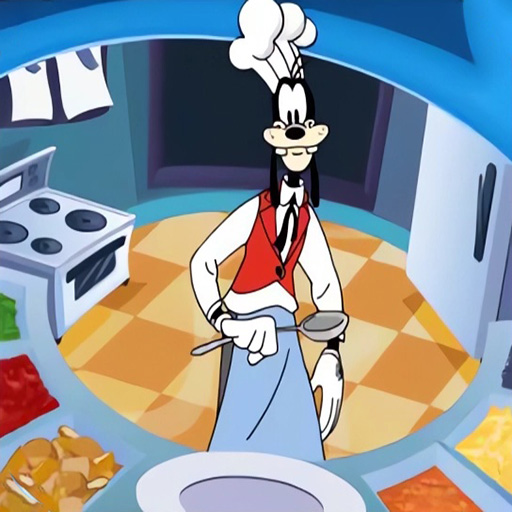 Chơi game Goofy đầu bếp