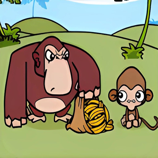 Chơi game Khỉ con trộm chuối