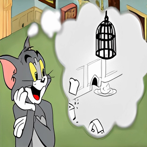 Chơi game Mèo Tom đặt bẫy
