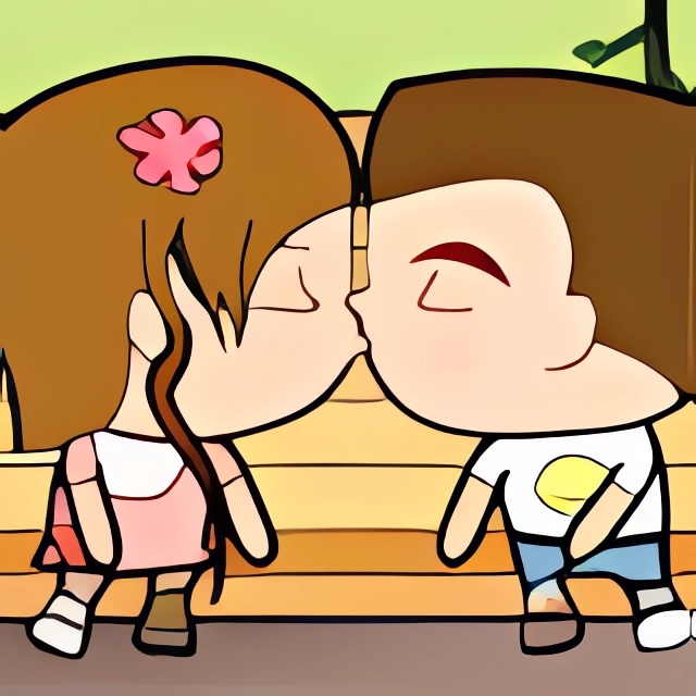 Chơi game Nụ hôn Tình yêu