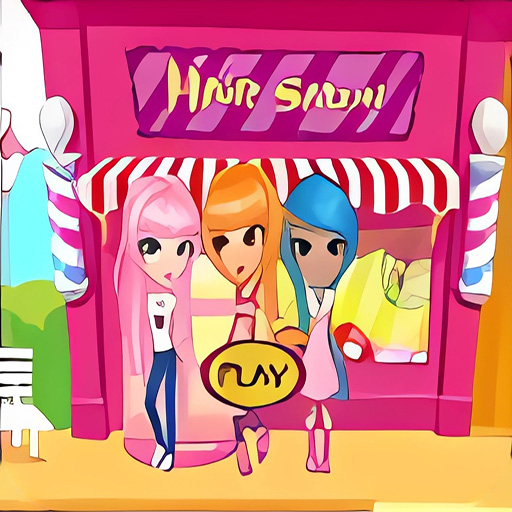 Chơi game Salon tóc thời trang