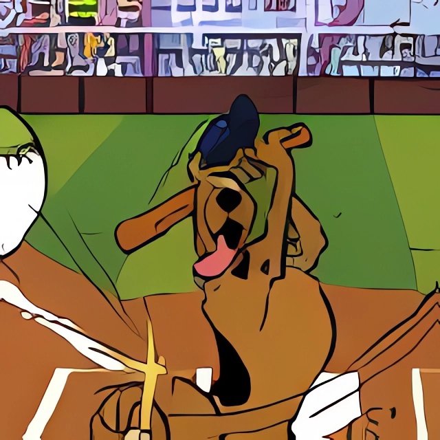 Chơi game Scooby-Doo chơi bóng chày