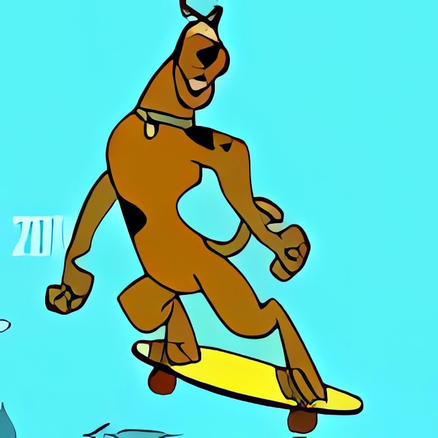 Chơi game Scooby lướt ván