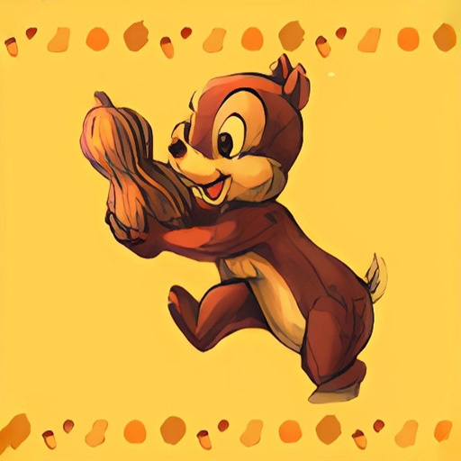 Chơi game Sóc con tìm quả