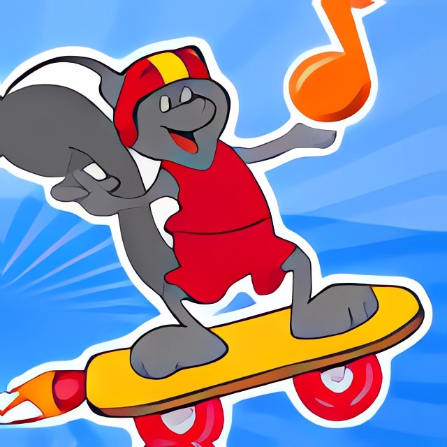 Chơi game Sóc lướt ván