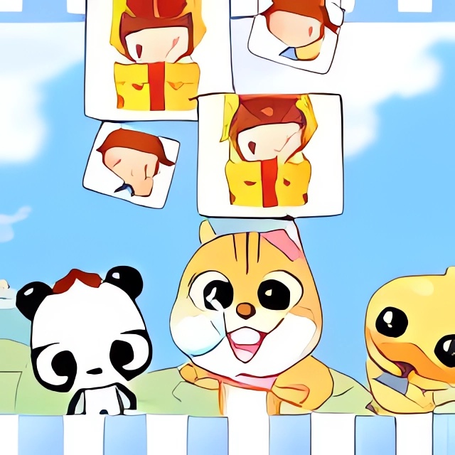 Chơi game Sóc nhỏ tìm hình