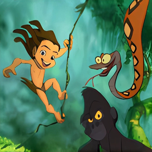 Chơi game Tarzan cậu bé rừng xanh