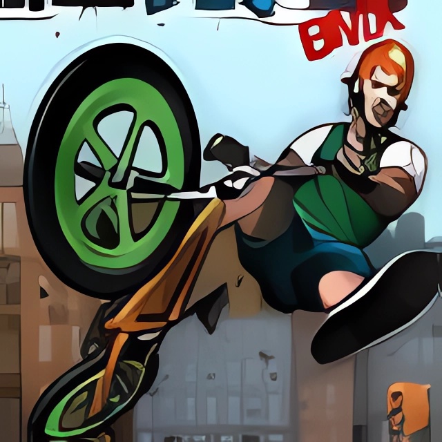 Chơi game Xe đạp biểu diễn 3