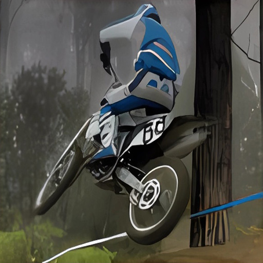 Chơi game Xe máy địa hình 2