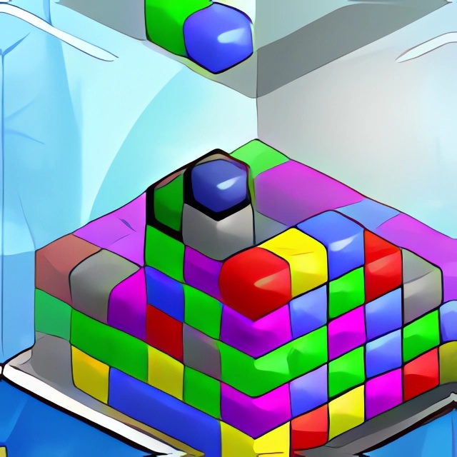 Chơi game Xếp hình Qube
